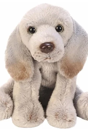 Weimaraner knuffel - pluche - grijs - 13 cm - hond Beste Prijs