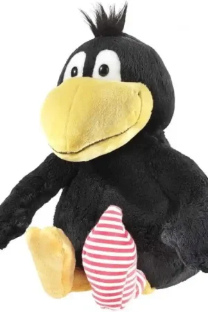Must-Have Kleine raaf knuffel - pluche - zwart - 25 cm