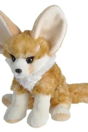 Wild Republic woestijnvos knuffel - pluche - 20 cm - fennec vos - beige - dierenknuffel Koop Vandaag