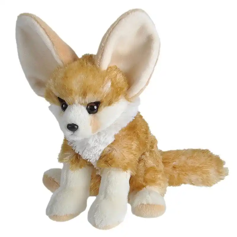 Wild Republic woestijnvos knuffel - pluche - 20 cm - fennec vos - beige - dierenknuffel Koop Vandaag