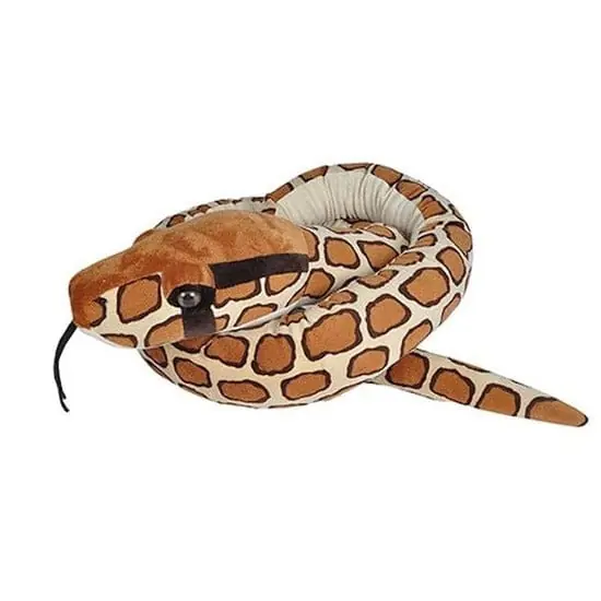 Wild Republic birmese python knuffel - pluche - 280 cm - slang Dagaanbieding