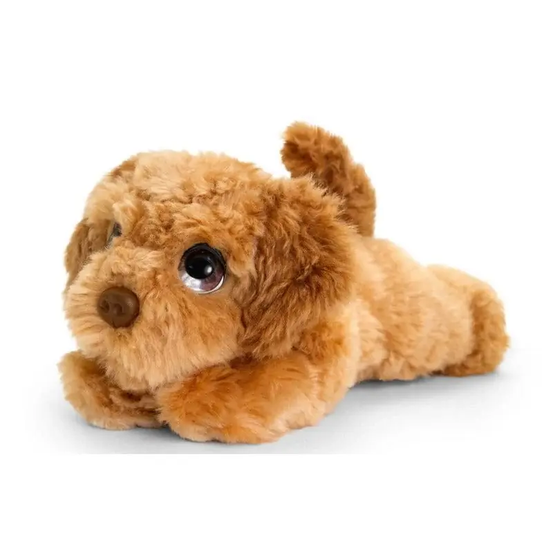 Bestel Nu Keel Toys Cockapoo knuffel - pluche - bruin - 25 cm