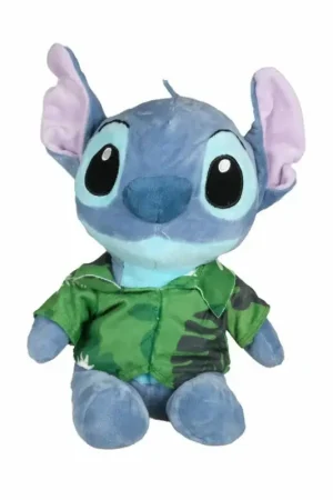 Disney Stitch knuffel - pluche - groen shirt - 30 cm Speciale Aanbieding