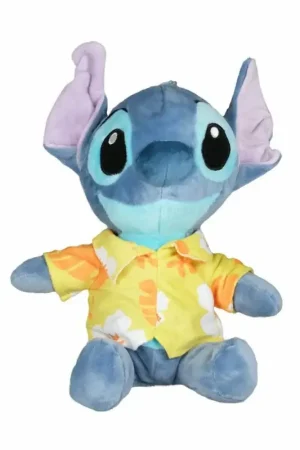 Favoriet Disney Stitch knuffel - pluche - 30 cm - geel hemd - Lilo and Stitch