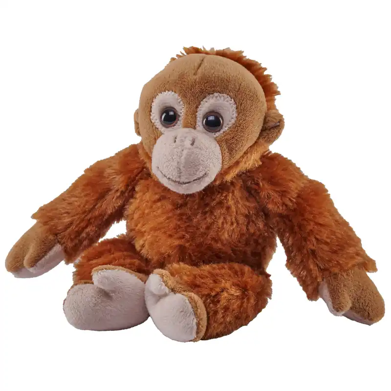 Alleen Vandaag Wild Republic orang-oetan knuffel - pluche - 13 cm
