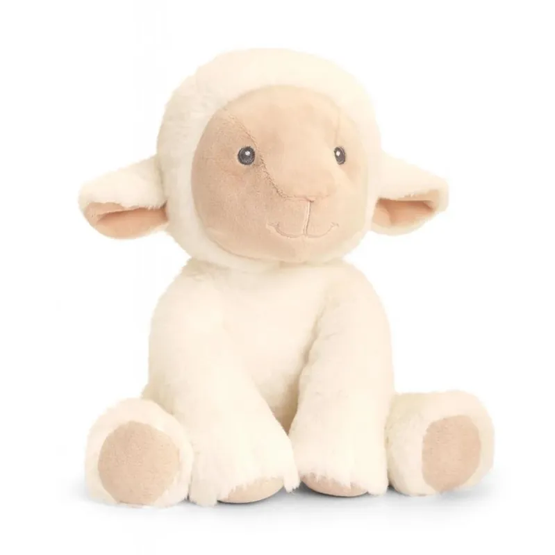 Gecertificeerd Keel Toys schaap knuffel - pluche - 25 cm - zacht - baby