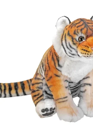 Wild Republic tijger knuffel - pluche - 30 cm - tijger - jungle dier - knuffeldier Koopje