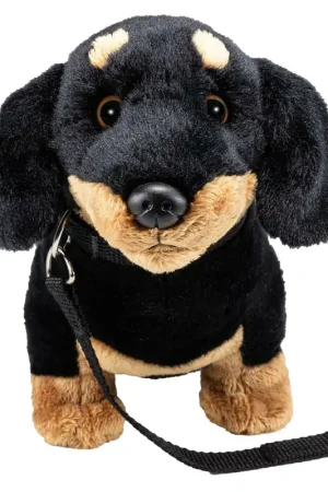 Fabrieksprijs Teckel knuffel hond - pluche - 30 cm - zachte stof - cadeau