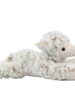 Schaap/lammetje knuffel - pluche - wit - 27 cm - boerderij Rechtstreeks Van De Fabrikant
