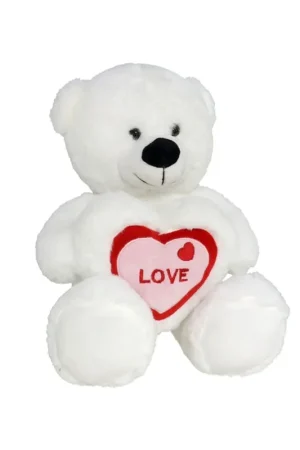 Gerimport knuffelbeer Love - pluche - 30 cm - hartje - Valentijn Bestseller