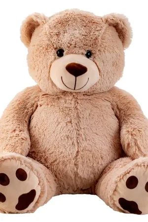 Teddy beer knuffel - zachte pluche - 64 cm zittend - 100 cm staand Koop Vandaag