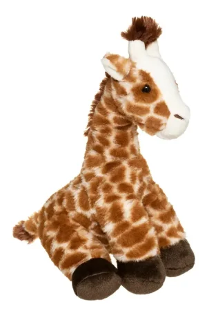 Giraffe Carmen knuffel - pluche - bruin - 32 cm Dagaanbieding