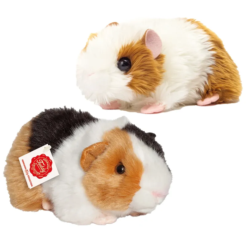 Uitverkoop Cavia knuffel set van 2 - zachte pluche - 20 cm