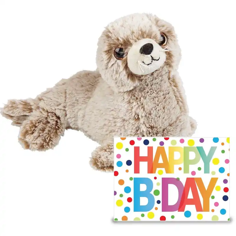 Zeehond pup knuffel - pluche - 23 cm - verjaardag cadeau Voordeelprijs