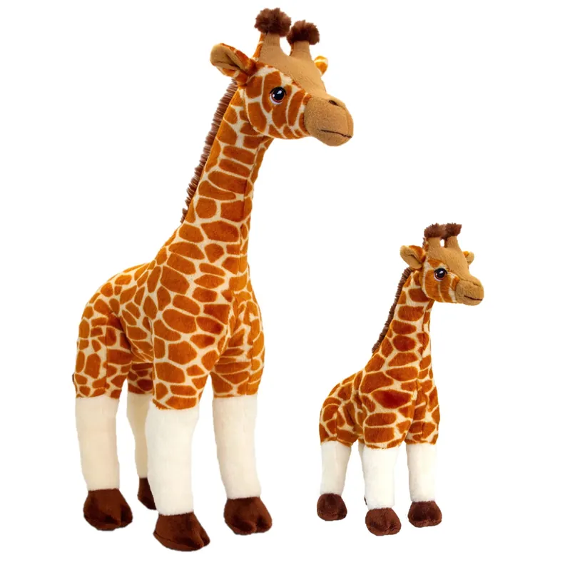 Keel Toys giraffen knuffel set - pluche - 30 en 50 cm Bestel Nu
