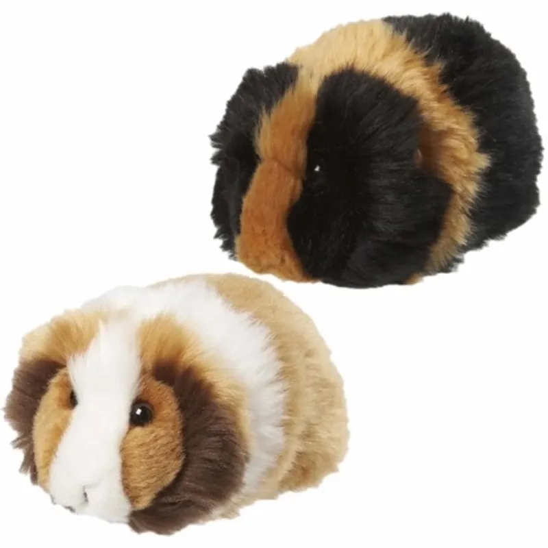 Koopje Cavia knuffels 13 cm - pluche - 2 stuks - in 2 kleuren