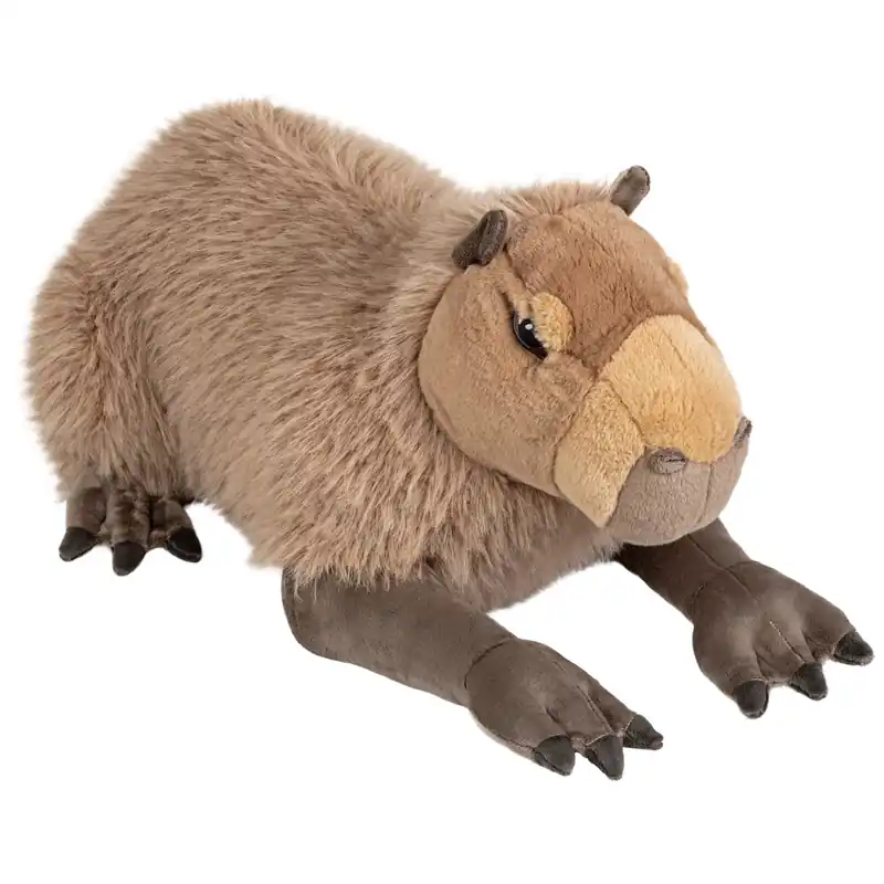 Beste Prijs Wild Republic capibara knuffel - pluche - 80 cm - waterzwijn - knaagdier - dierenknuffel