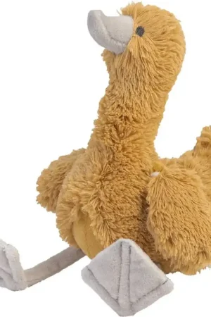 Happy Horse Eend Twine knuffel - okergeel - 22 cm - pluche - babyknuffel - kraamcadeau Hete Deal