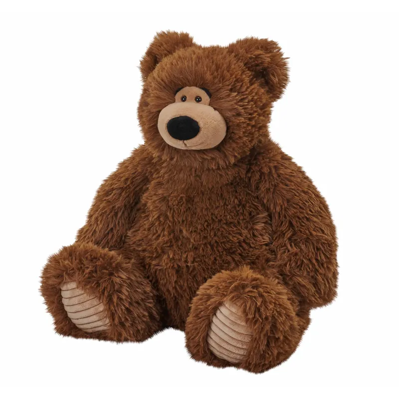 Direct Beschikbaar Wild Republic bruine beer knuffel - pluche - 40 cm - zittend - dierenknuffel