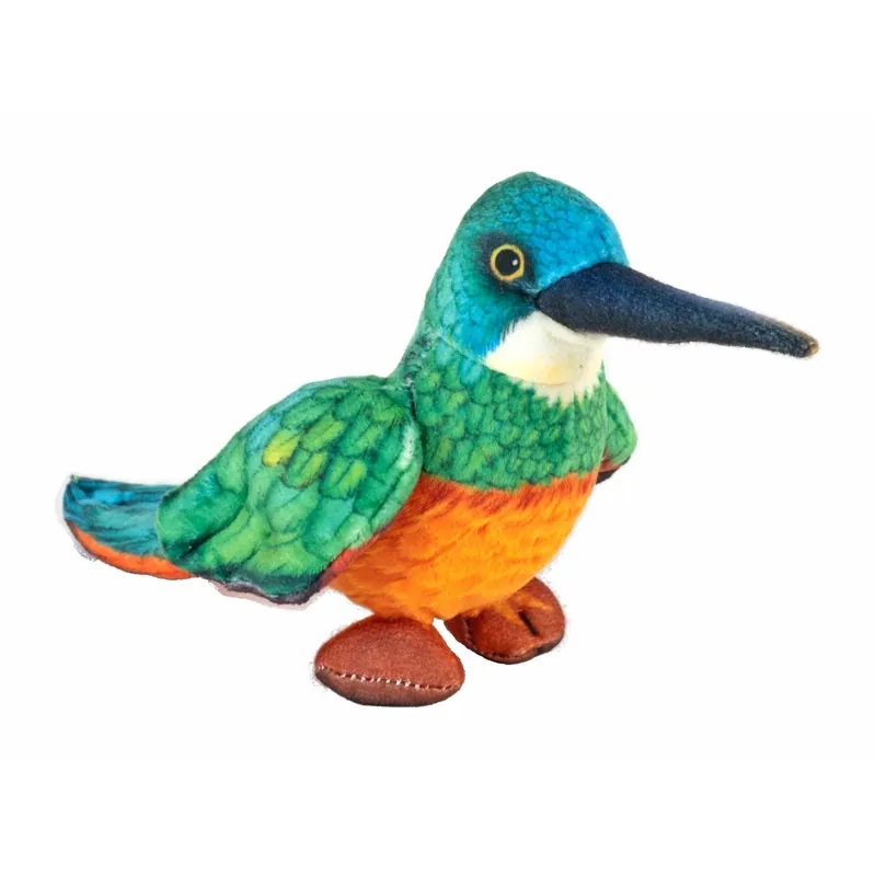 Wild Republic glansvogel knuffel - pluche - 12 cm - vogels - dierenknuffels Speciale Aanbieding