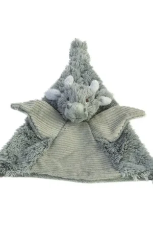 Aanbieding Happy Horse Draak Tine knuffeldoekje - lichtgroen - 24 cm - pluche - tutteldoekje - kraamcadeau