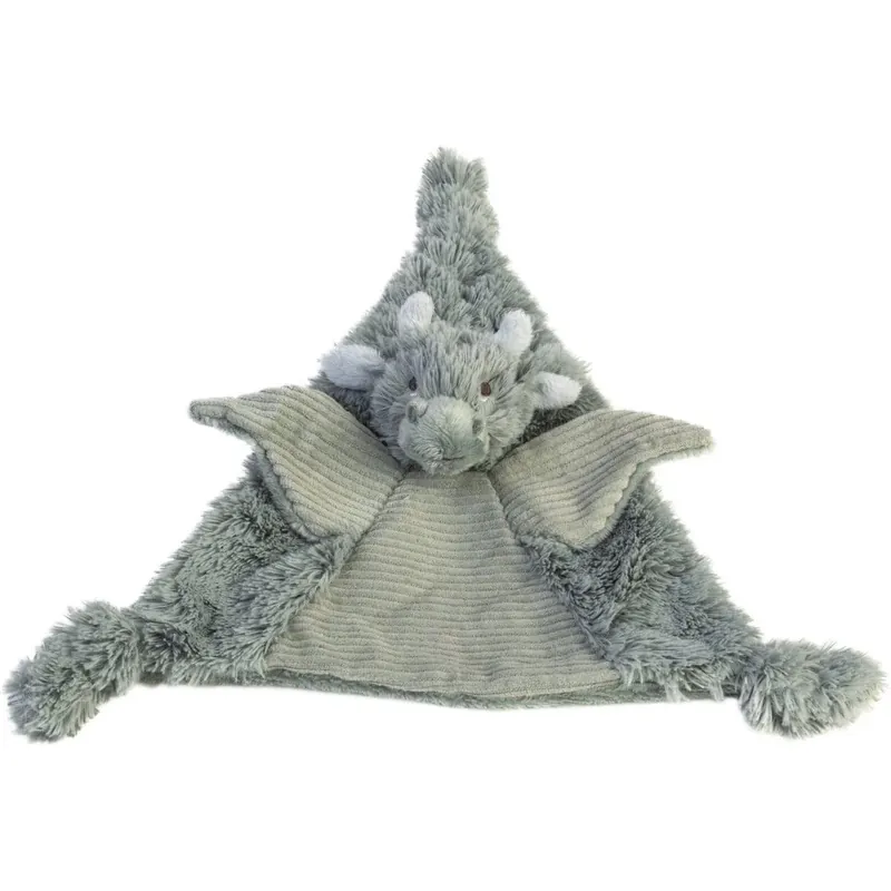 Aanbieding Happy Horse Draak Tine knuffeldoekje - lichtgroen - 24 cm - pluche - tutteldoekje - kraamcadeau
