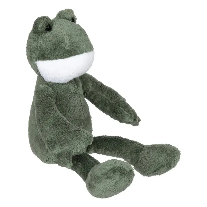 Finale Uitverkoop Atmosphera kikker knuffel - pluche - 35 cm - dierenknuffel - groen