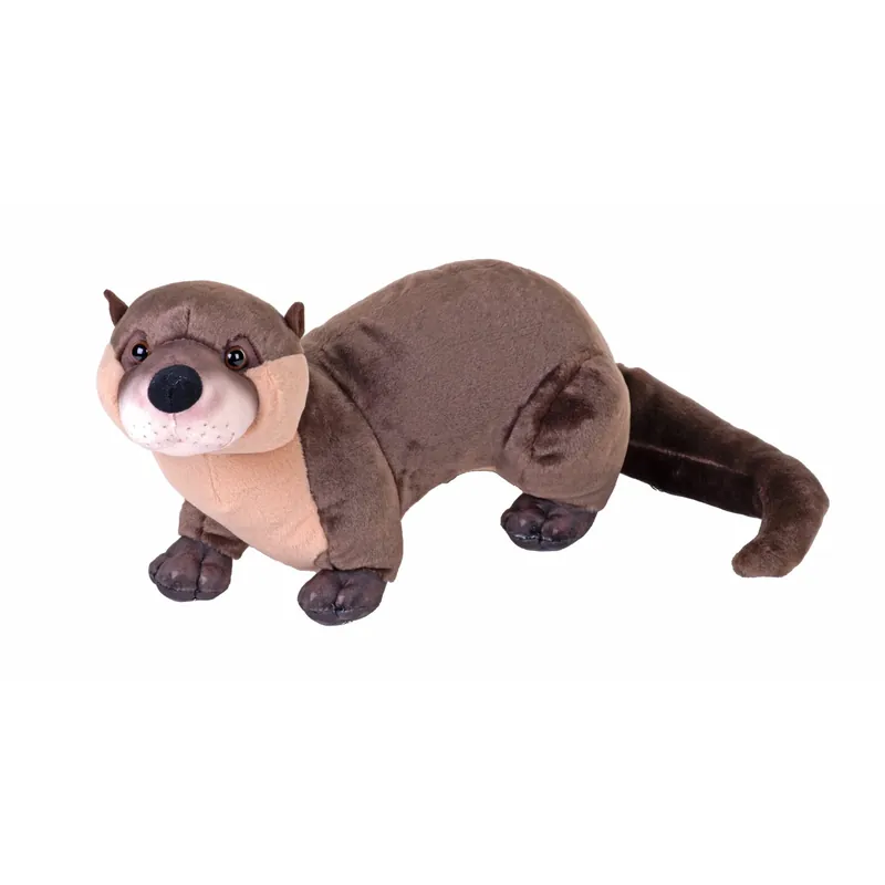 Wild Republic rivierotter knuffel - pluche - 35 cm - waterdier - dierenknuffel Koop Vandaag