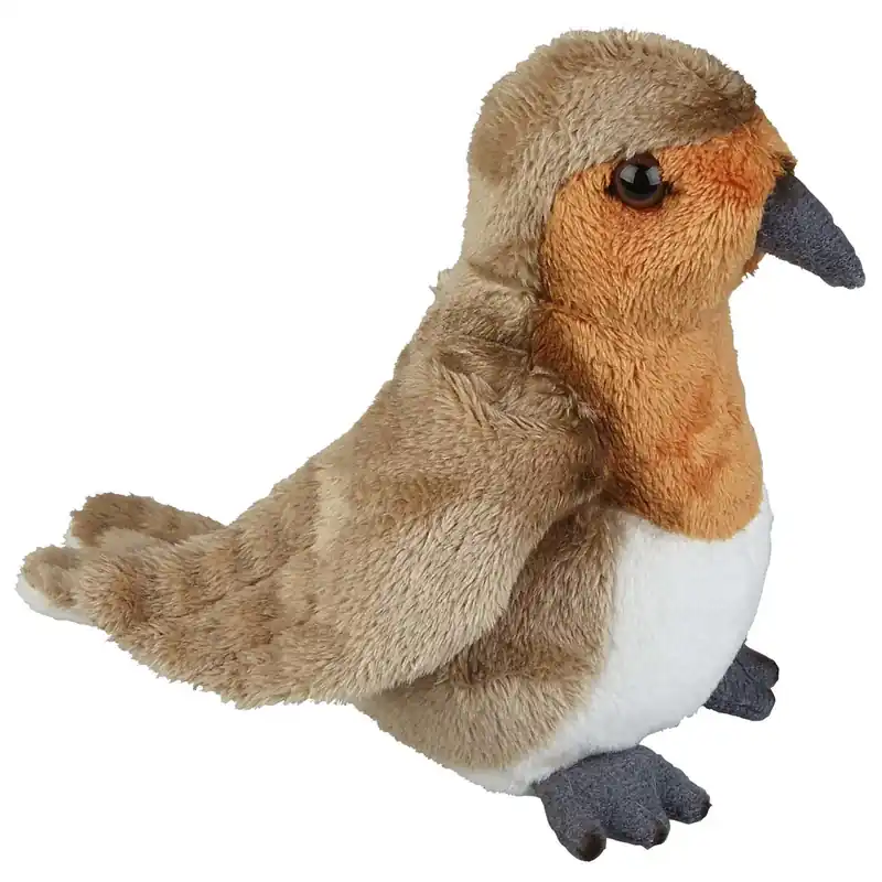 Actieprijs Ravensden roodborstje knuffel - pluche - 19 cm - multi