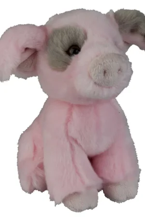 Voordeelprijs Pluche varken knuffel - 18 cm - zacht dierenknuffel