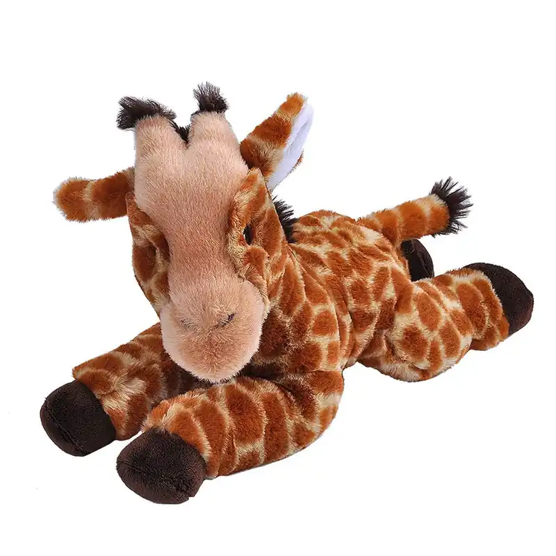 Hoge Kwaliteit Eco-kins giraffe knuffel - pluche - 30 cm - gerecycled