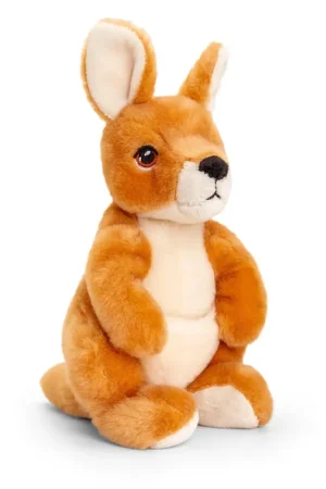 Nu Kopen Pluche wallaby knuffel - kangoeroe - 27 cm - wilde dieren