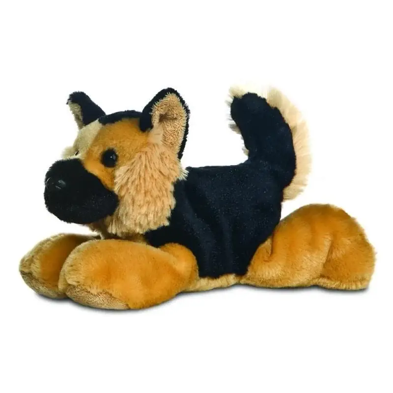 Alleen Vandaag Aurora herdershond knuffel - pluche - 20 cm