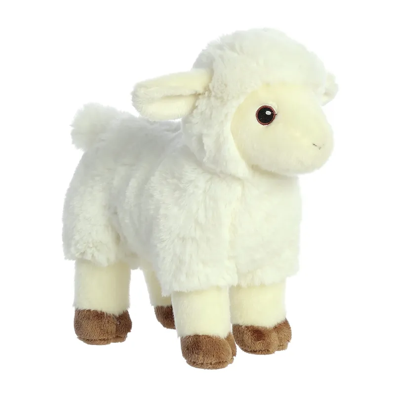 Meest Verkocht Aurora schaap lammetje knuffel - pluche - wit - 20 cm