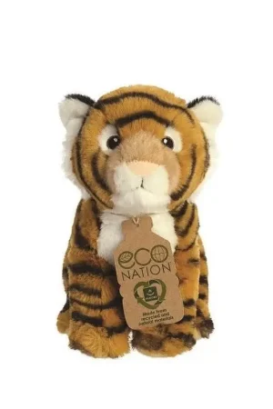 Aurora bengaalse tijger knuffel - pluche - 24 cm - bruin Rechtstreeks Van De Fabrikant