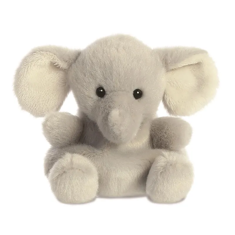 Olifant knuffel - pluche - 13 cm - zacht speelgoed Express Levering