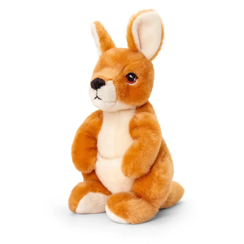 Wallaby kangoeroe knuffel - pluche - bruin - 20 cm Bestseller