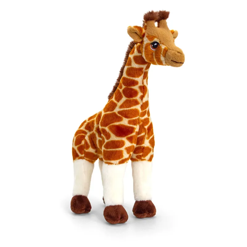 Koop Online Keel Toys giraffe knuffel - pluche - 30 cm - gevlekt - dierenknuffel