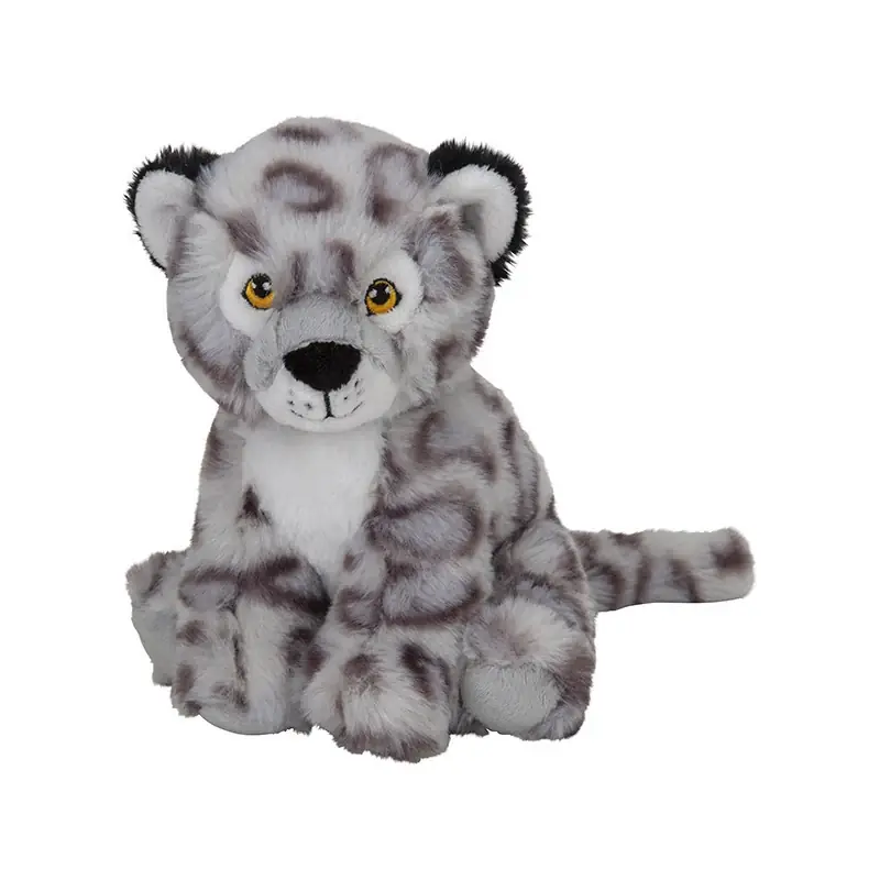 Nature Planet sneeuwluipaard knuffel - pluche - 16 cm Direct Verzonden