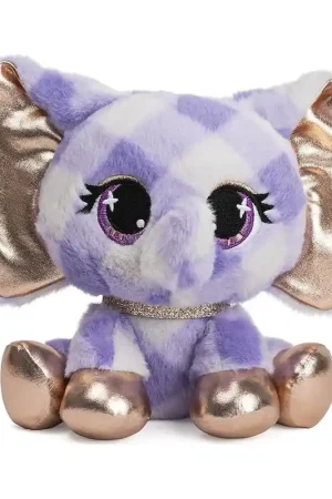 P-Lushes Pets olifant knuffel - pluche - 15 cm Populair