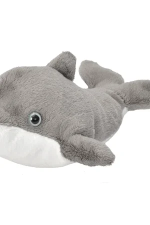 Beperkt Aanbod Wild Republic dolfijn knuffel - grijs pluche - 13 cm - dierenknuffel