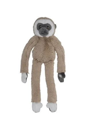 Betaalbaar Gibbon aap knuffel - pluche - 48 cm - hangend - dierenknuffel