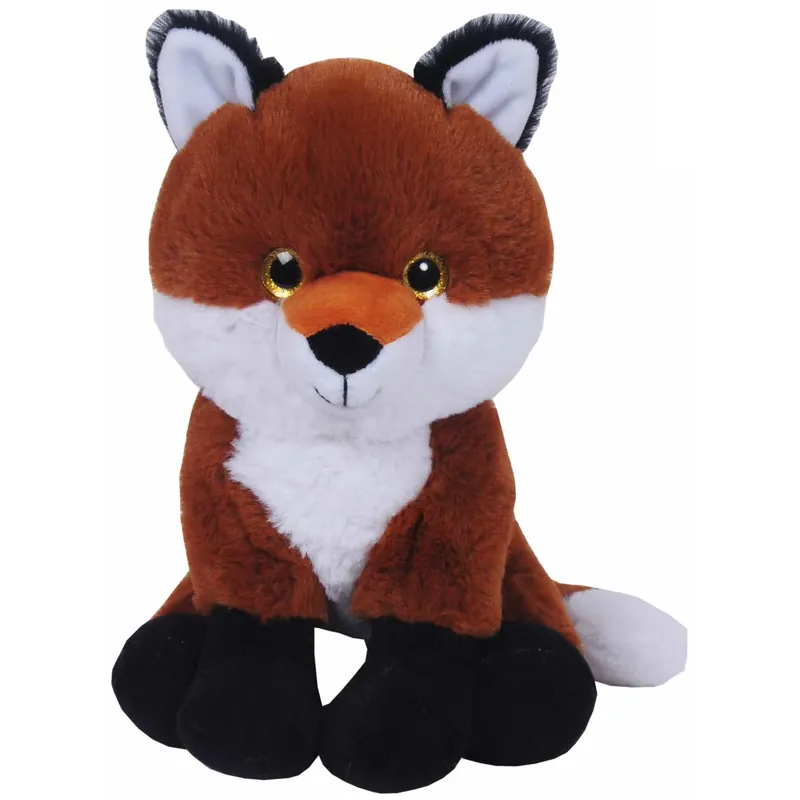 Hoge Kwaliteit Pluche vos knuffel - bruin - 23 cm - dierenknuffel