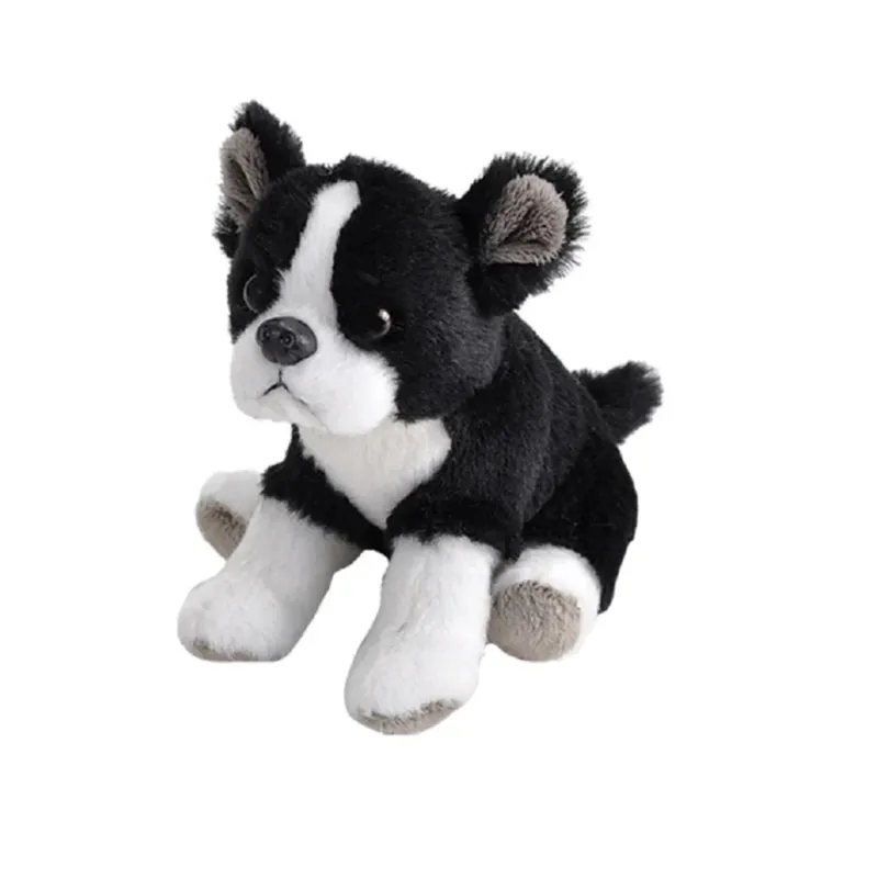 Lage Prijs Wild Republic Boston Terrier knuffel - pluche - 13 cm - eco