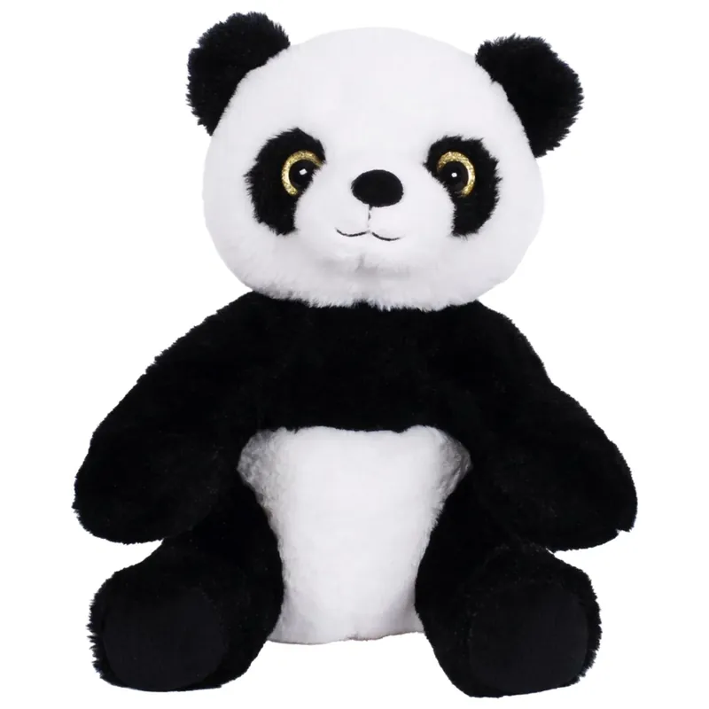 Gecertificeerd Panda beer knuffel - pluche - 25 cm - dierenknuffel - cadeau