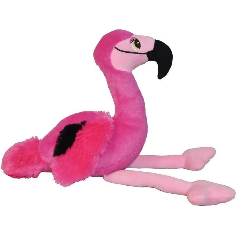 Merkproduct Flamingo knuffel - pluche - 24 cm - dierenknuffel