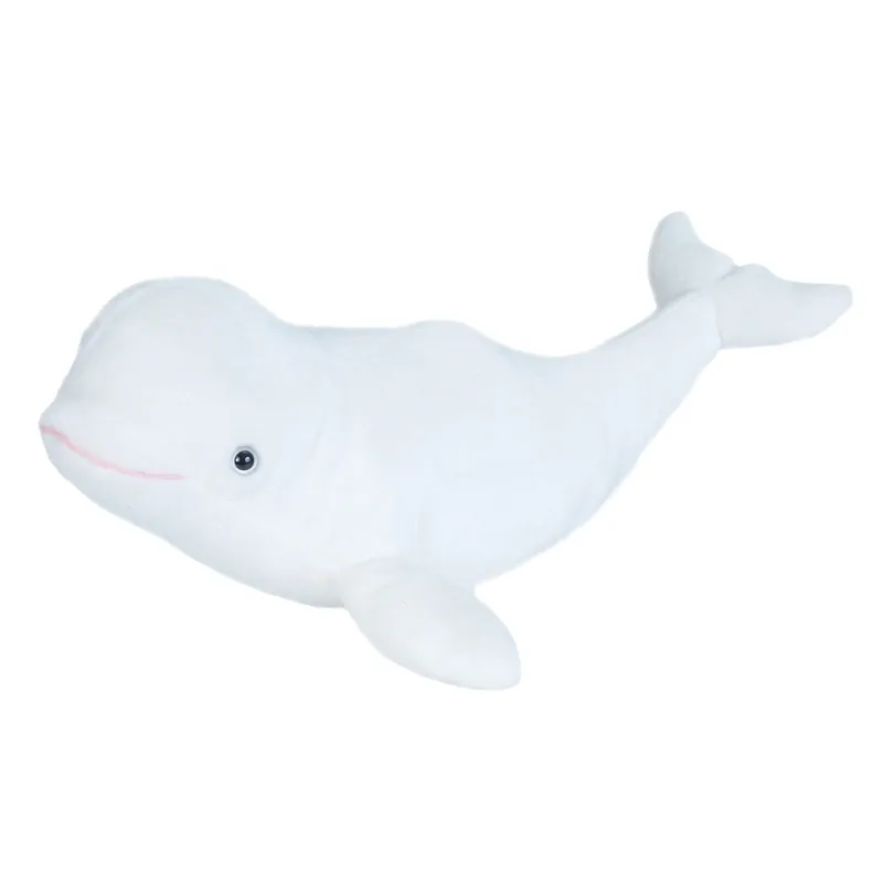 Wild Republic beluga walvis knuffel - pluche - 30 cm - wit Aanbieding