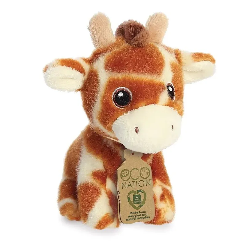 Bestel Nu Aurora giraffe knuffel - pluche - 13 cm - savanne dier