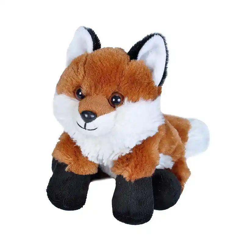Wild Republic vos knuffel - pluche - 18 cm - rood - dierenknuffel Gereduceerde Prijs