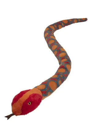 Aanbieding Regenboog boa slang knuffel - pluche - 150 cm - dierenknuffel